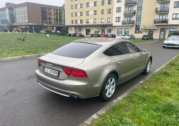 Audi A7 cena 74900 przebieg: 146641, rok produkcji 2013 z Warszawa małe 254